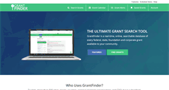 Desktop Screenshot of grantfinder.com